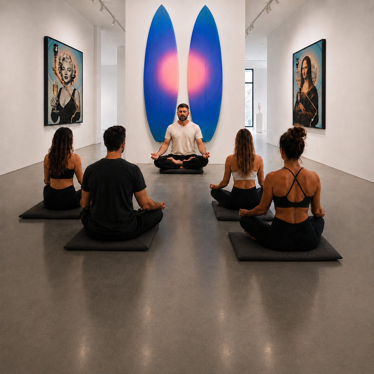 Pause With Us: Gallery Meditations