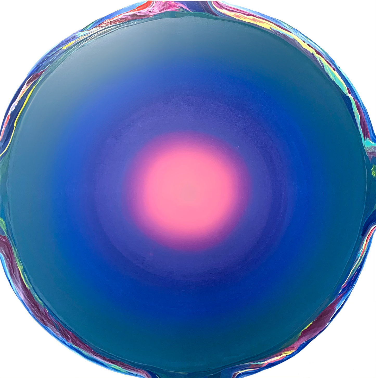 Ethan Blu Mindfulness Circle print