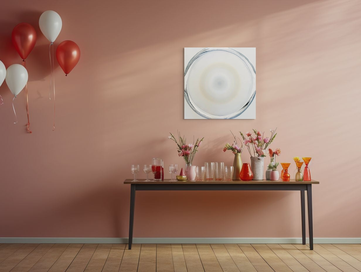 Ethan Blu Mindfulness circle Print