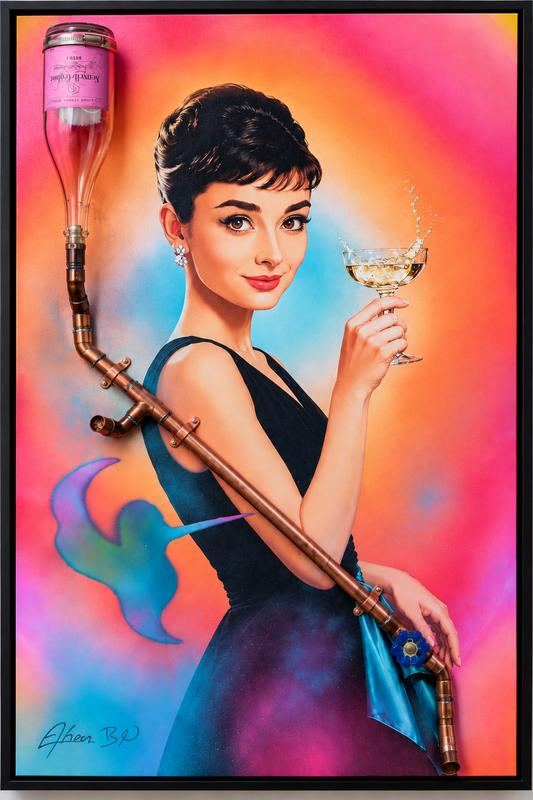 A Toast to Elegance: Audrey Hepburn