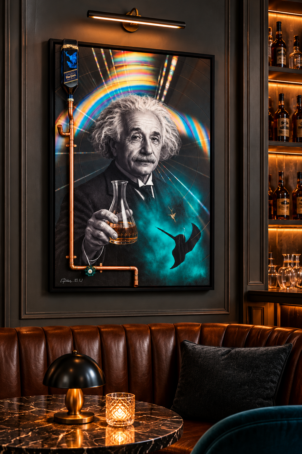 A Toast to Relativity: Albert Einstein